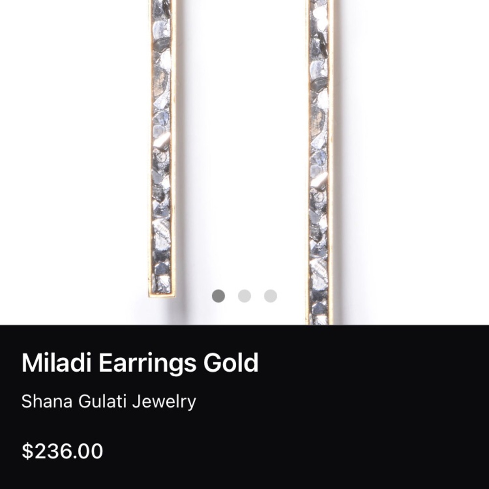 Shana Gulati jewelry pendant earrings